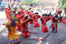 Đặc sắc lễ hội điện Trường Bà, Quảng Ngãi 